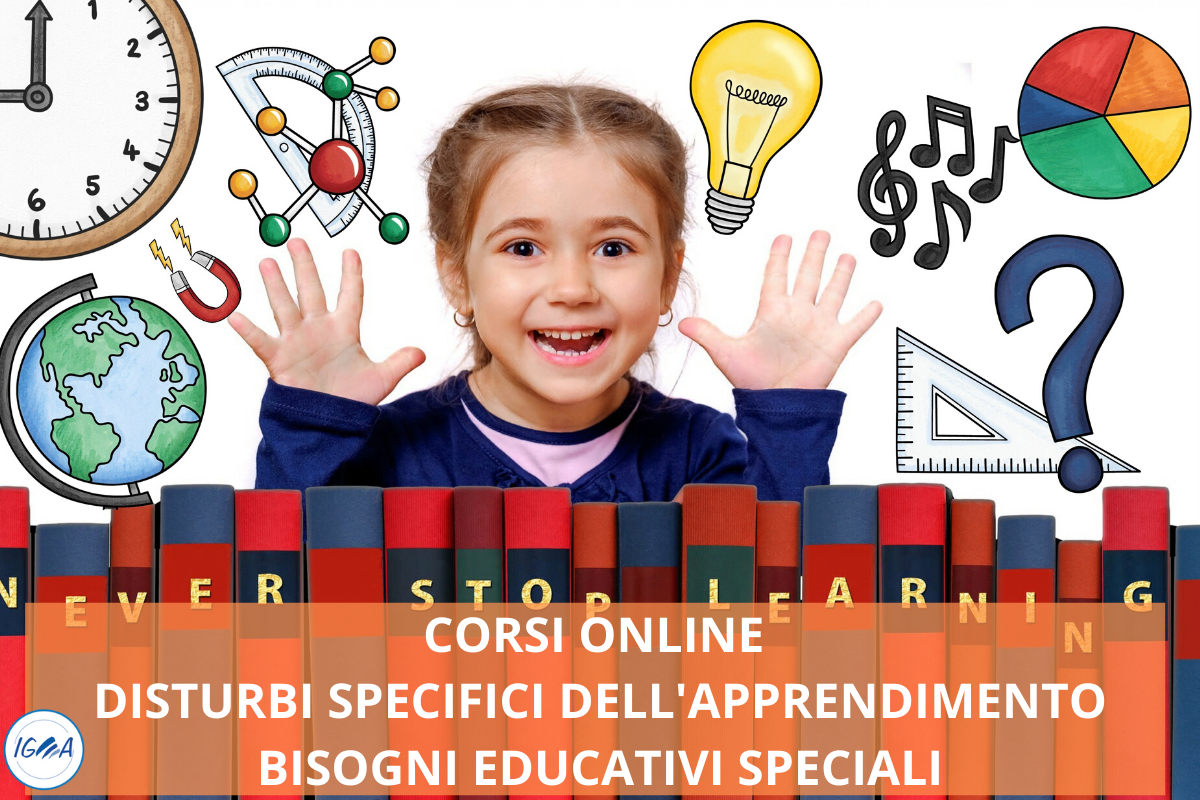 CORSI ONLINE DISTURBI SPECIFICI DELL'APPRENDIMENTO BISOGNI EDUCATIVI SPECIALI