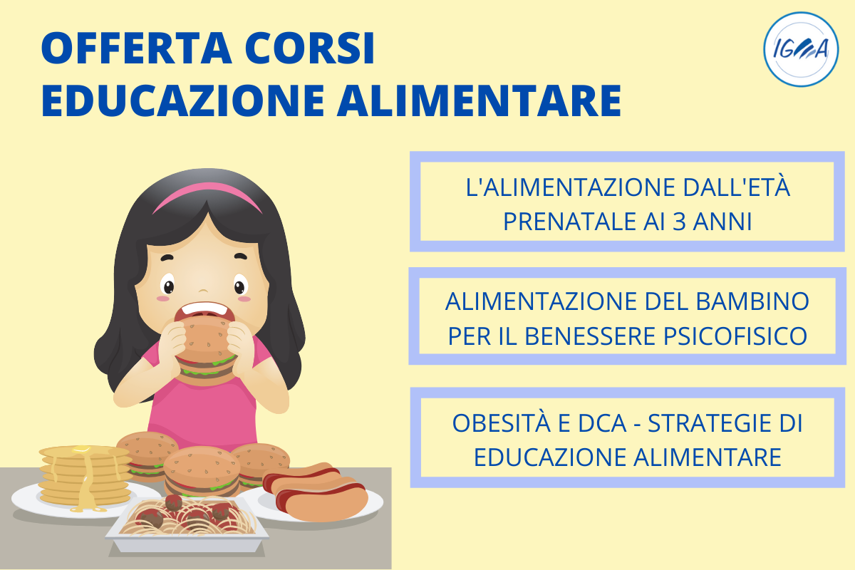 OFFERTA CORSI - EDUCAZIONE ALIMENTARE