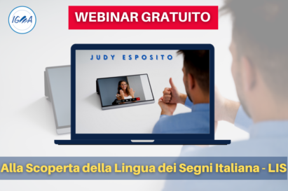 WEBINAR GRATUITO alla Scoperta della Lingua dei Segni Italiana - LIS