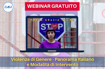 WEBINAR GRATUITO La Violenza di Genere - Panorama italiano e modalita di intervento