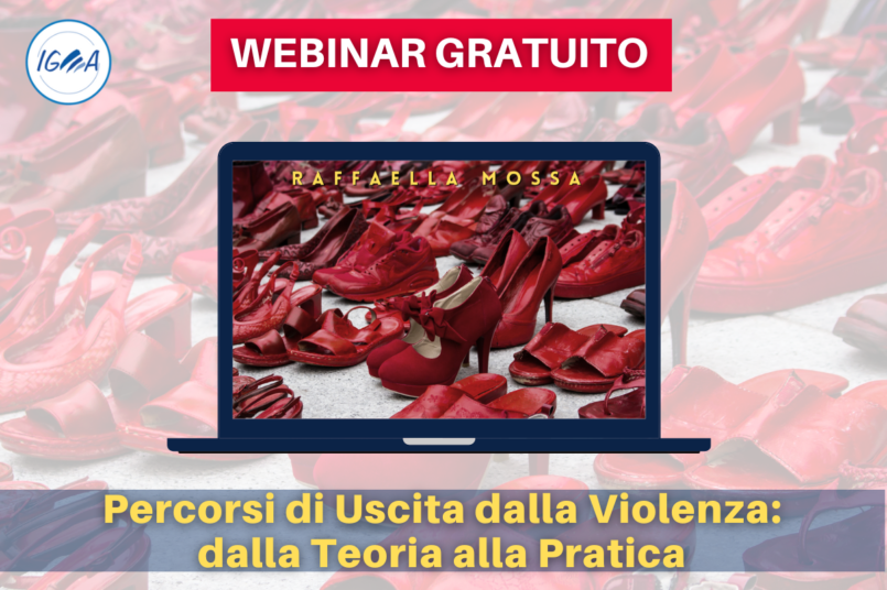 WEBINAR GRATUITO Percorsi di Uscita dalla Violenza - dalla Teoria alla Pratica