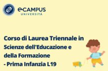 Corso di Laurea Triennale in Scienze Educazione e Formazione - Prima Infanzia