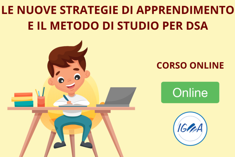 Corso Online - nuove strategie di apprendimento per dsa