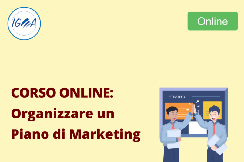 Corso Online: Organizzare un Piano di Marketing