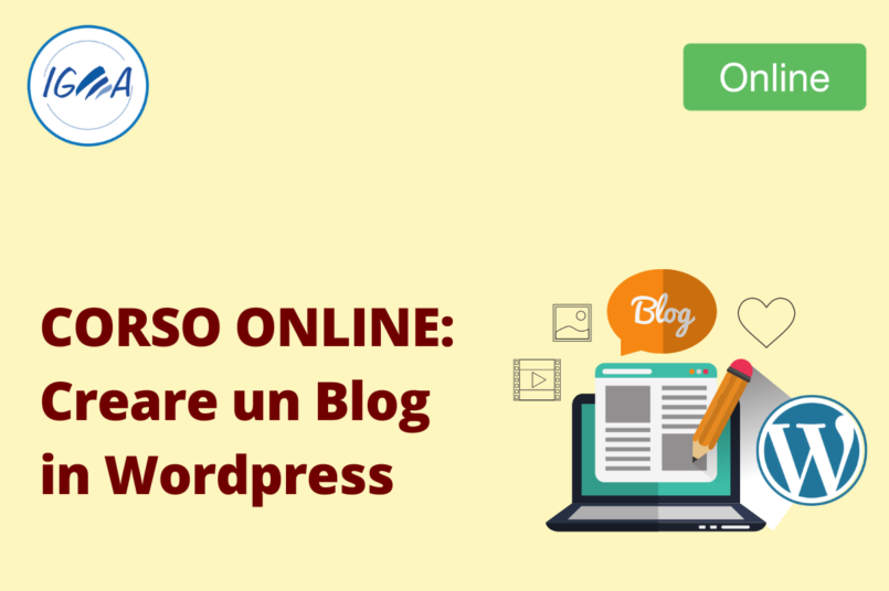 Corso Online: Creare un Blog in WordPress
