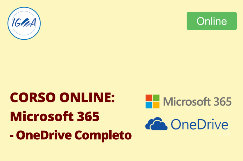 Corso Online Microsoft 365 - OneDrive Completo