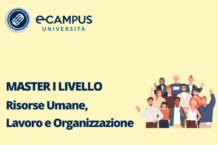 MASTER DI I LIVELLO: Risorse Umane, Lavoro e Organizzazione