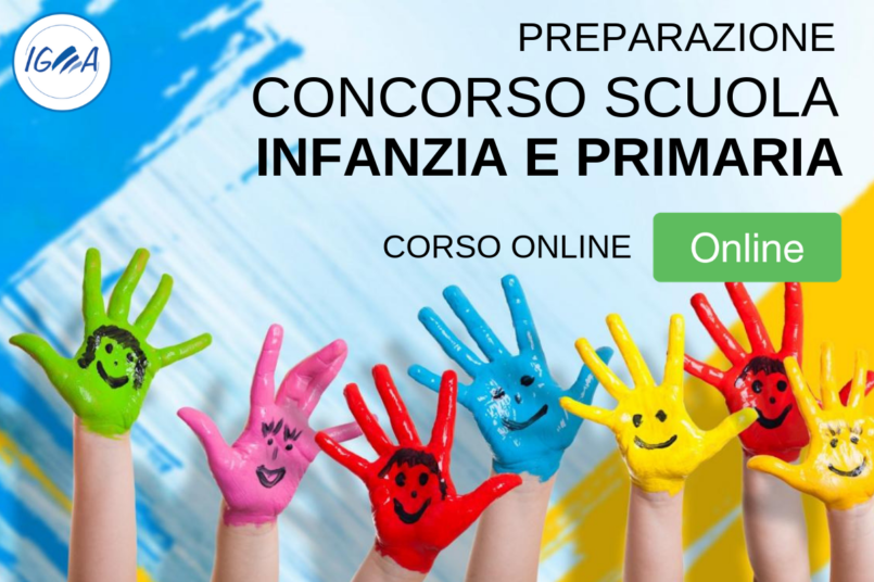 Corso preparazione Concorso Scuola dell'infanzia e Primaria