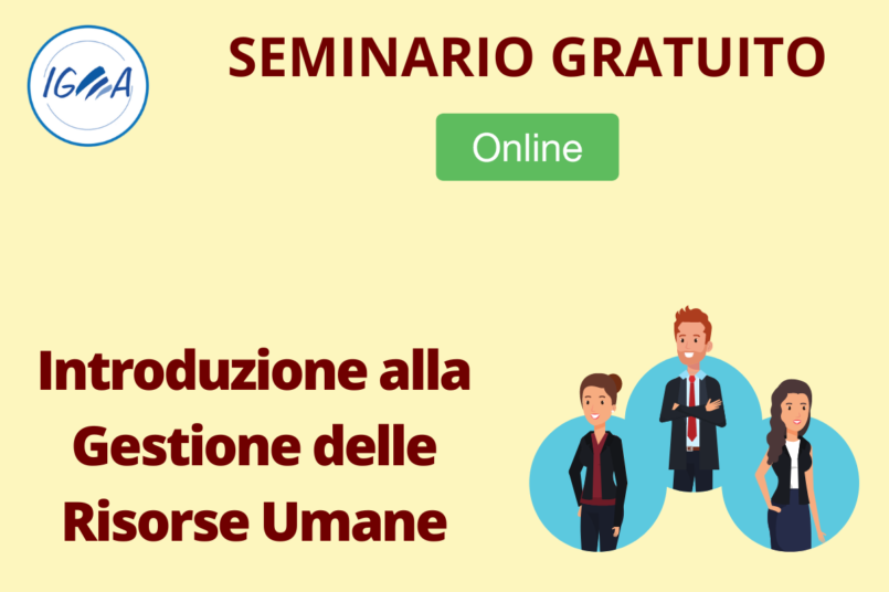 SEMINARIO GRATUITO La Gestione delle Risorse Umane