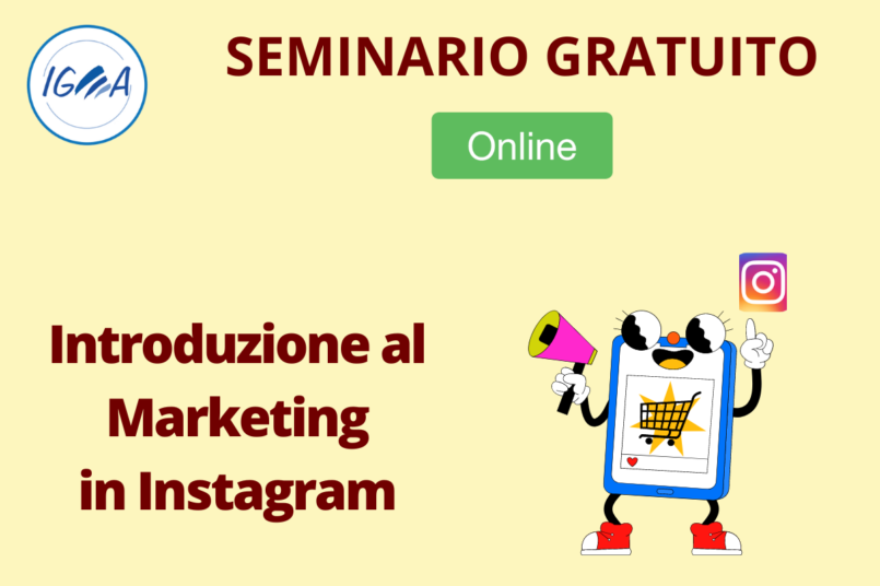 SEMINARIO GRATUITO intro Il Marketing in Instagram