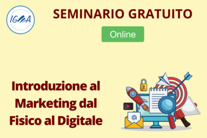 SEMINARIO GRATUITO intro Il Marketing dal Fisico al Digitale