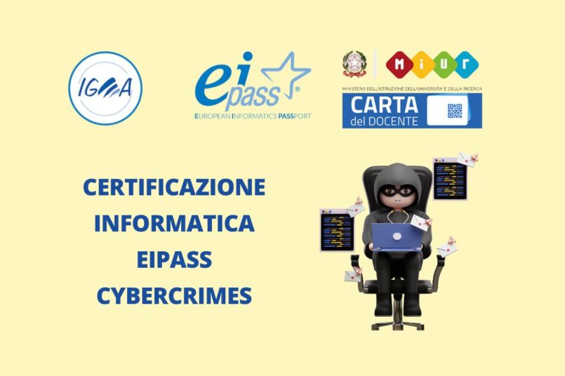 EIPASS cybercrimes Carta Docente