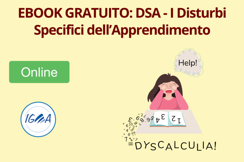 Ebook Gratuito: DSA - I Disturbi Specifici dell’Apprendimento