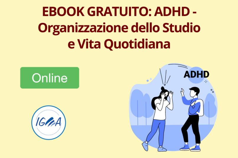 Ebook Gratuito: ADHD – Organizzazione dello Studio e Vita Quotidiana