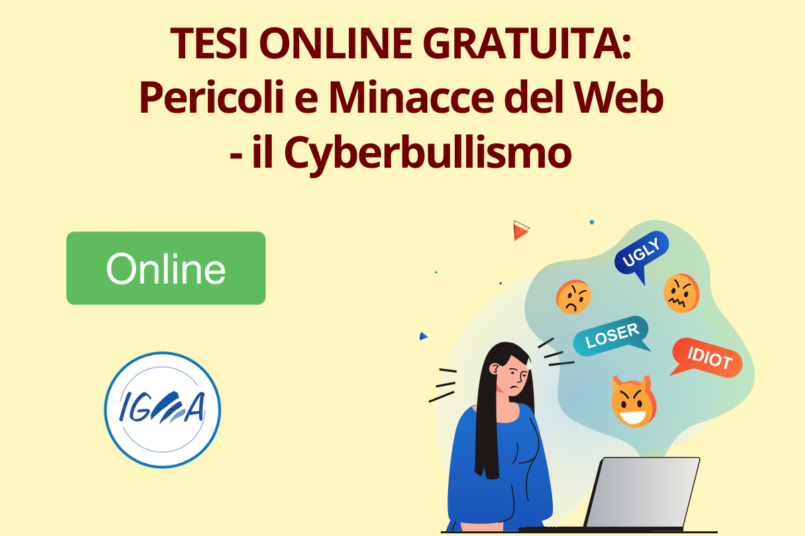 TESI ONLINE GRATUITA Pericoli e Minacce del Web - il Cyberbullismo