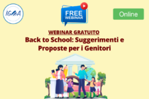 webinar gratuito Back to School Suggerimenti e Proposte per i Genitori