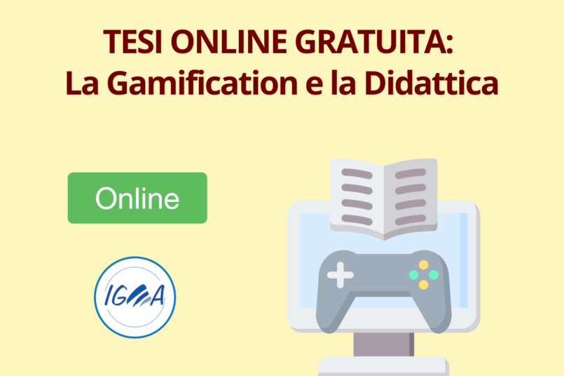 TESI ONLINE GRATUITA La gamification e la didattica