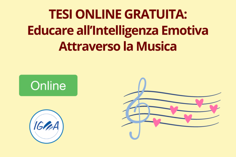 Tesi Online Gratuita: Educare all’Intelligenza Emotiva Attraverso la Musica
