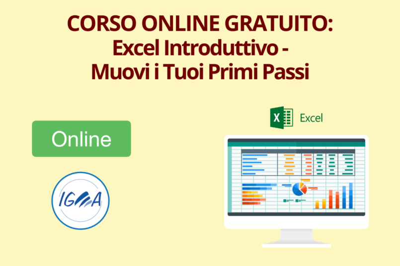 Corso Online Gratuito: Excel Introduttivo - Muovi i Tuoi Primi Passi
