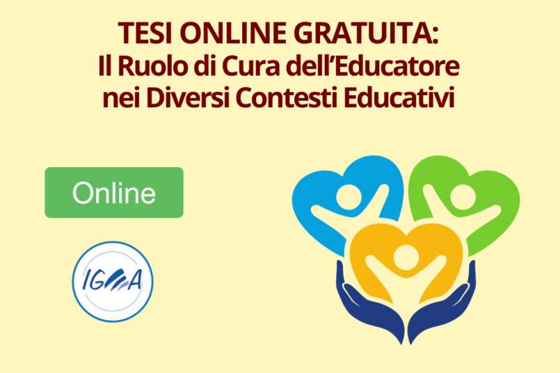 Il Ruolo di Cura dell’Educatore nei Diversi Contesti Educativi
