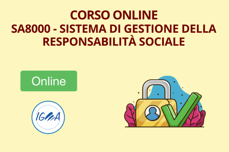 Corso Online SA8000 - SISTEMA DI GESTIONE DELLA RESPONSABILITA SOCIALE