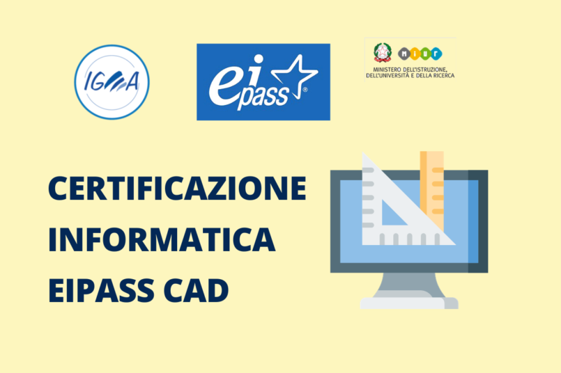 Certificazione Informatica EIPASS - CAD - no carta