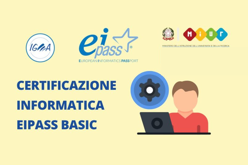 Certificazione EIPASS Basic no carta