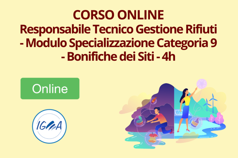 Copia di Corso Online Responsabile Tecnico Gestione Rifiuti Responsabile Tecnico Gestione Rifiuti Modulo Specializzazione Categoria 8 – Intermediazione e Commercio