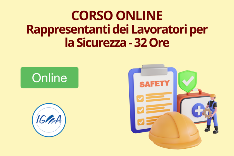 Corso Online Rappresentanti dei Lavoratori per la Sicurezza - 32 Ore