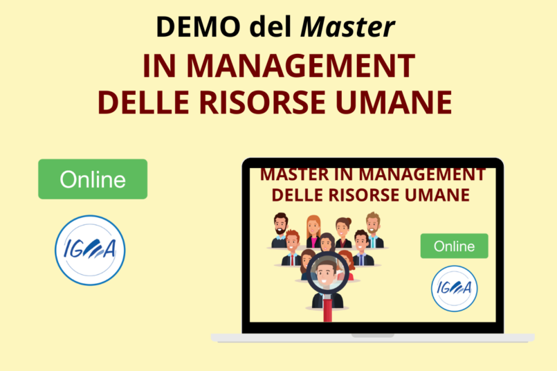 DEMO del Master Online Management delle Risorse Umane