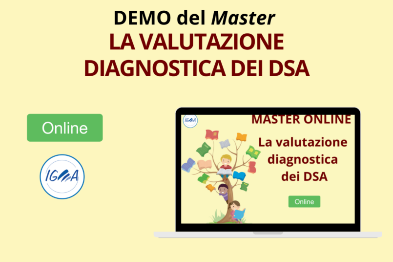 DEMO del MASTER ONLINE La valutazione diagnostica dei DSA