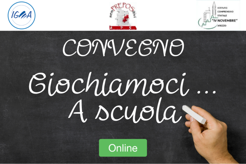 Convegno Online Gratuito: Giochiamoci ... a Scuola