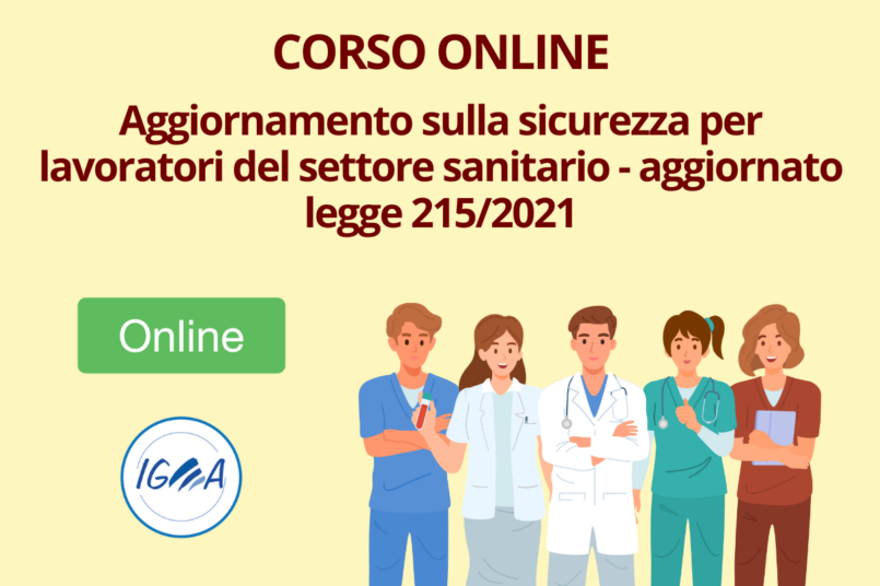 aggiornamento sicurezza sanitario L 215/2021