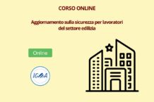 Corso Online Aggiornamento Sicurezza Settore Edilizia