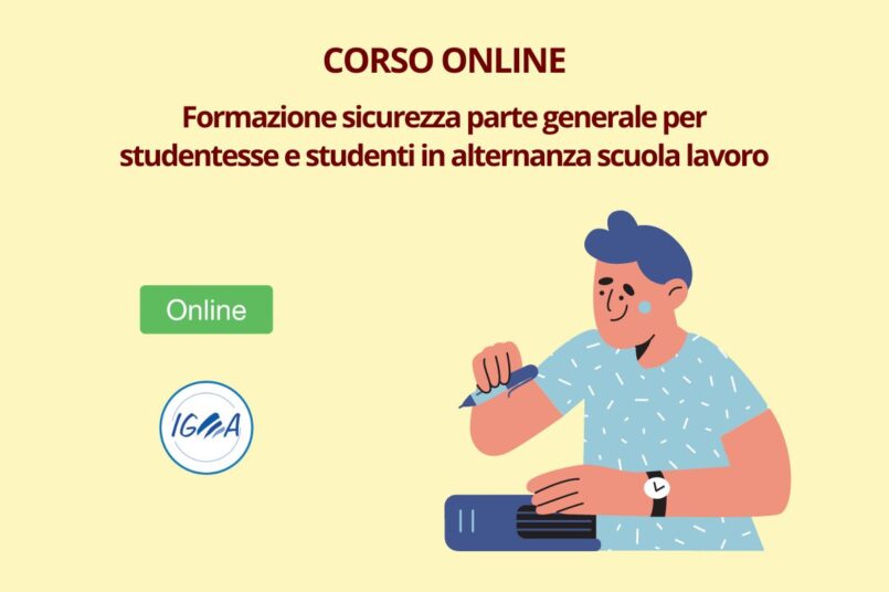 Formazione Sicurezza Generale Alternanza Scuola Lavoro