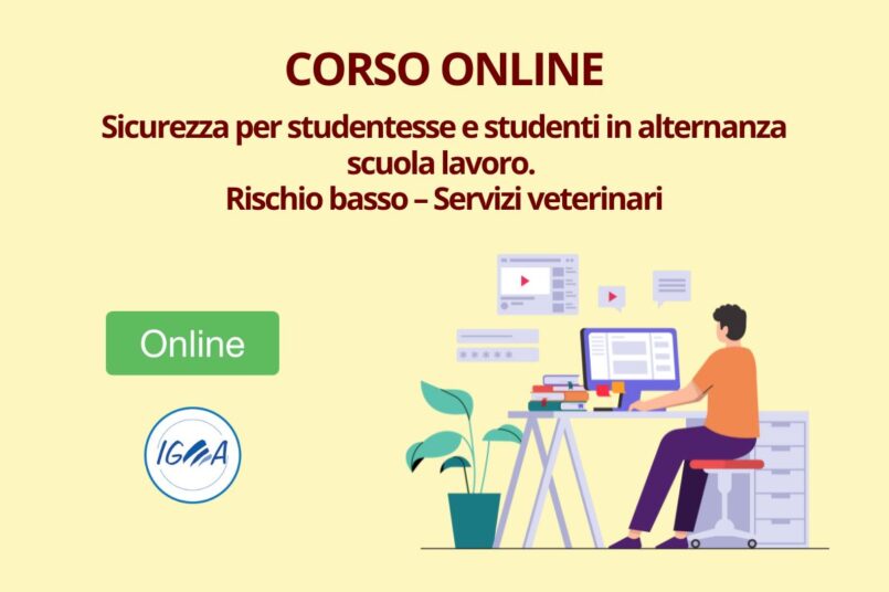 Sicurezza Alternanza Scuola Lavoro – Rischio Basso – Servizi Veterinari