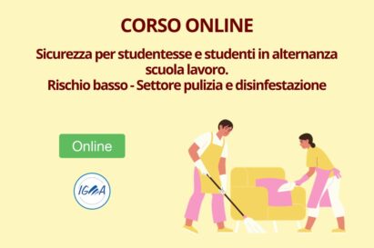Alternanza Scuola Lavoro Settore Pulizia e Disinfestazione