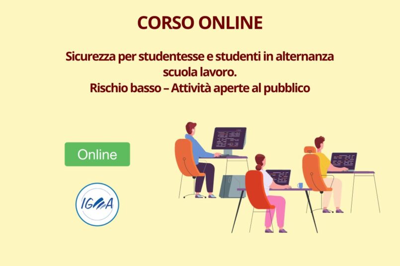 Alternanza Scuola Lavoro Rischio Basso - Attività aperte al Pubblico