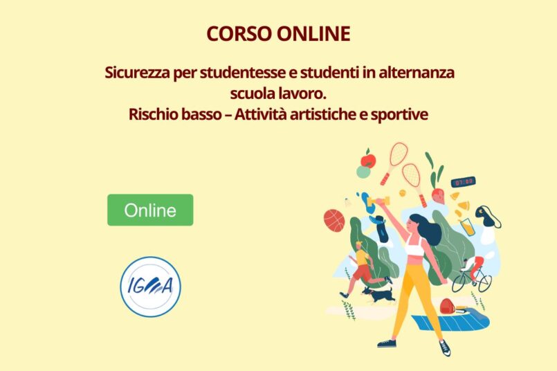 Scuola Lavoro Rischio Basso Attività Artistiche Sportive