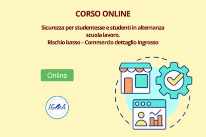 Alternanza Scuola Lavoro Rischio Basso - Commercio Dettaglio Ingrosso