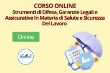 Strumenti Difesa, Garanzie Legali e Assicurative Salute e Sicurezza Lavoro