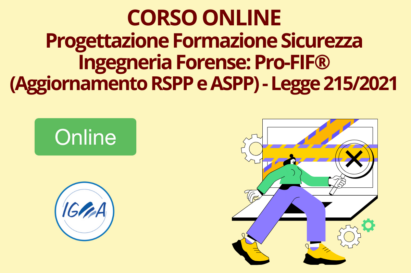 Formazione Sicurezza Ingegneria Forense Pro-Fif RSPP e ASPP
