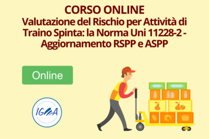 Valutazione Rischio Attivita Traino Spinta Norma Uni 11228-2 Rspp e Aspp