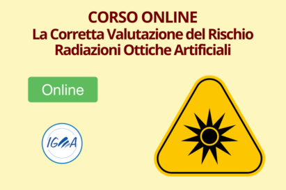 Corso Online La Corretta Valutazione Del Rischio Radiazioni Ottiche Artificiali