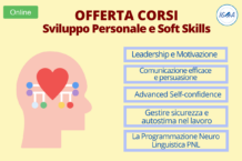 OFFERTA CORSI SVILUPPO PERSONALE E SOFT SKILLS
