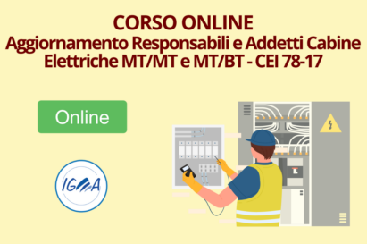 Corso Online Aggiornamento Responsabili E Addetti Cabine Elettriche MTMT e MTBT - CEI 78-17