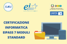 Certificazione EIPASS 7 Moduli Standard - Carta Docente