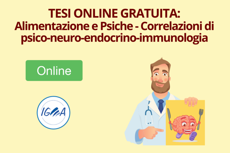 TESI ONLINE GRATUITA Alimentazione e Psiche - Correlazioni