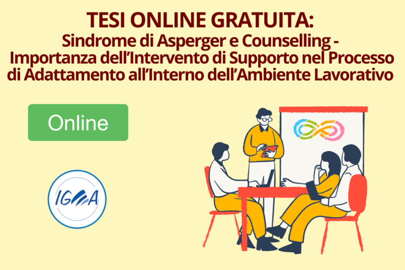 TESI ONLINE Sindrome di Asperger e Counselling - Adattamento Ambiente Lavorativo