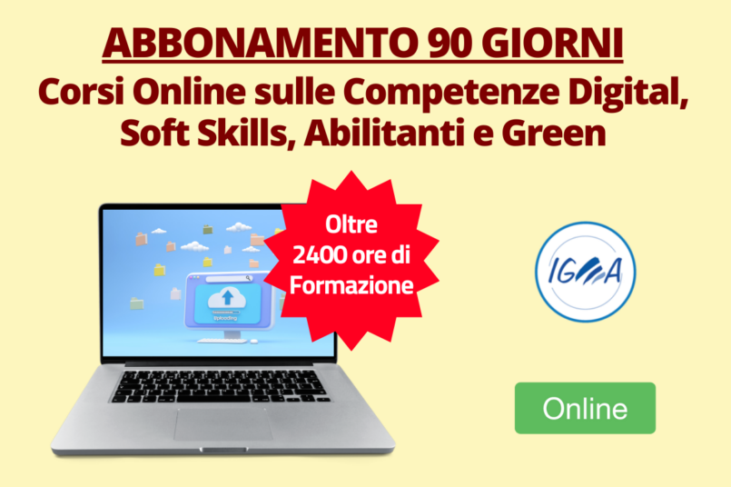 ABBONAMENTO 90 GIORNI Corsi Online